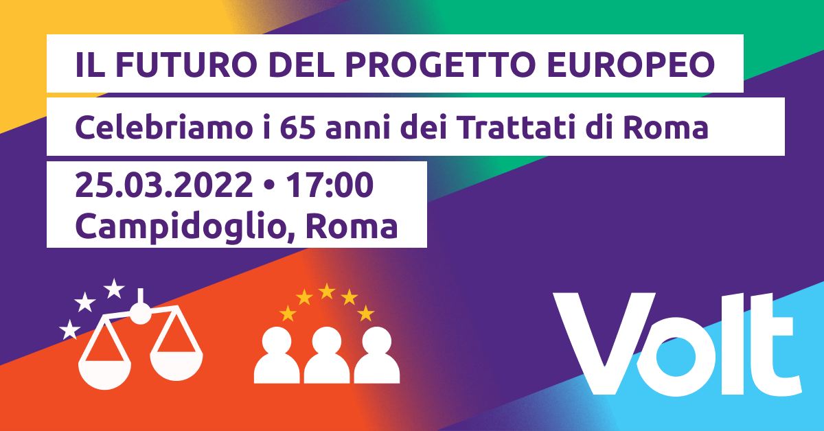 Il Futuro del Progetto Europeo - Celebrazione dei Trattati di Roma del 1957
