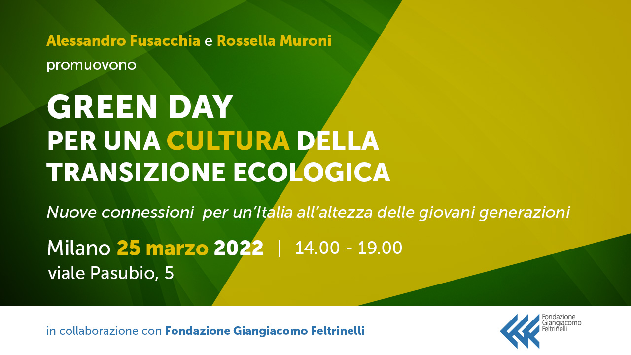 GREEN DAY - PER UNA CULTURA DELLA TRANSIZIONE ECOLOGICA
