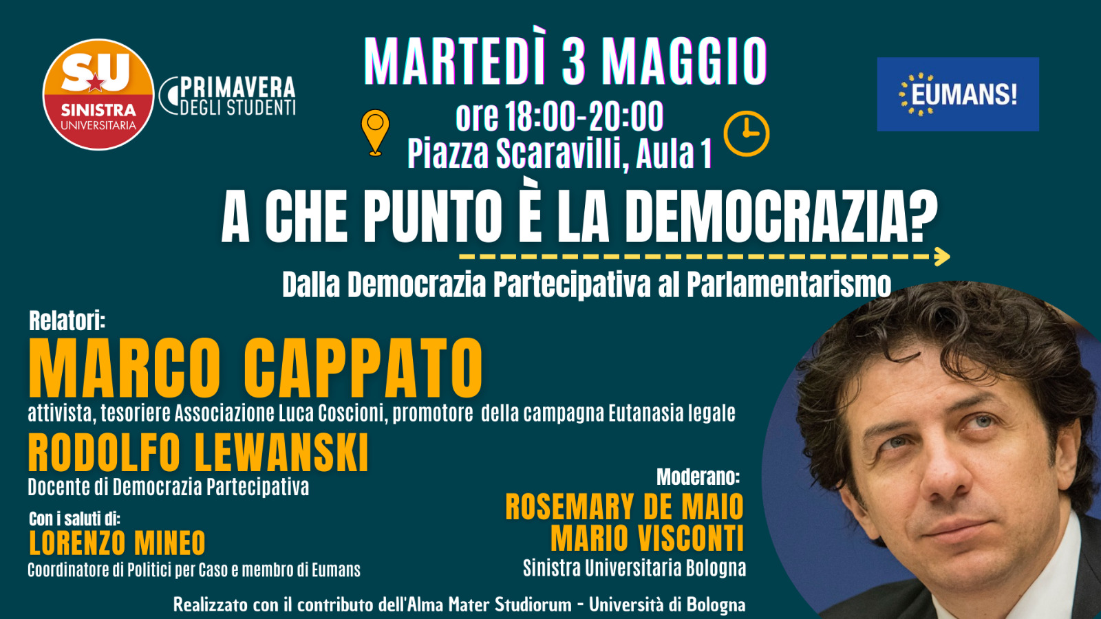 Università di Bologna: A che punto è la democrazia?